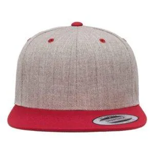 Yupoong 6089 Flat Bill Snapback Full Cloth