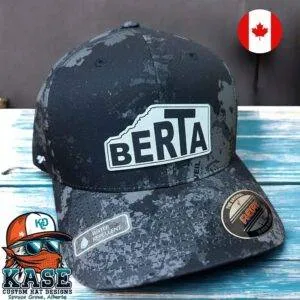 Berta Leather Patch Hat