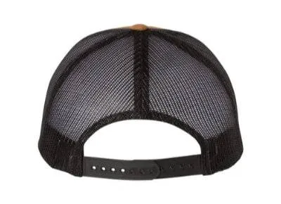 Custom leather and acrylic patch hats by KASE Custom Canada, handcrafted in Alberta with personalized designs, quality materials, and no-minimum orders — shipped Canada-wide.