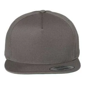 Yupoong 6007 Flat Bill Snapback Full Cloth