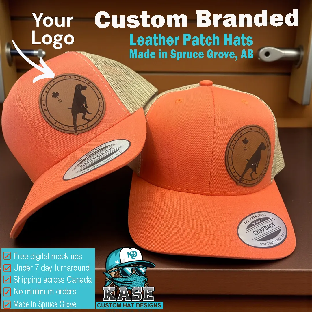 KASE Custom Canada - Leather Patch Htas