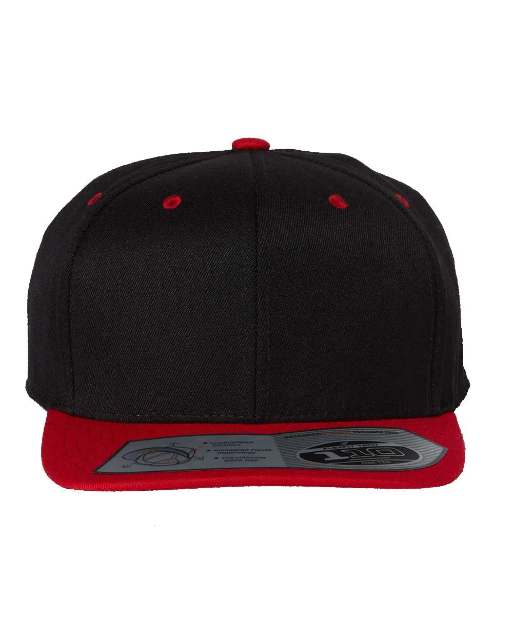 Flexfit 110F Custom Leather Patch Hats Canada