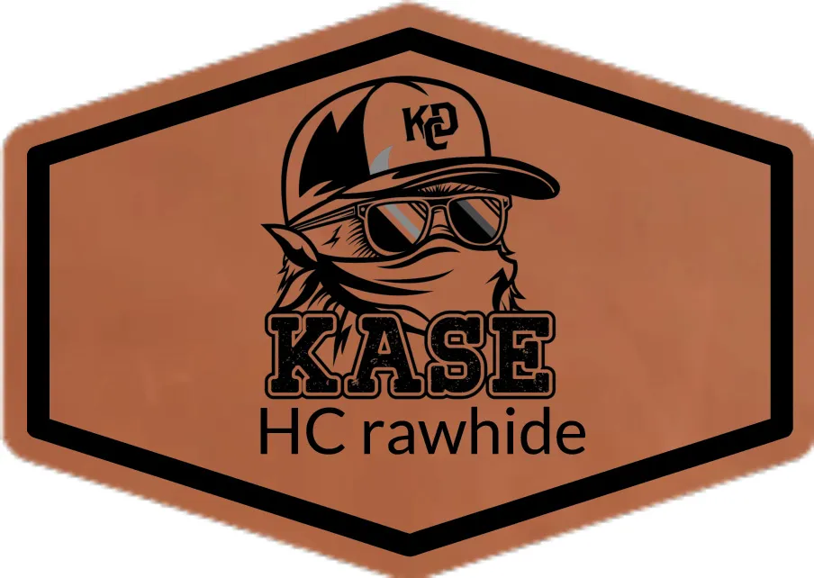 Custom Leather Patch Hats Canada HC Rawhide Leather