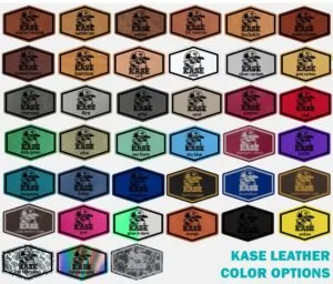 KASE Leather Patch Color Options