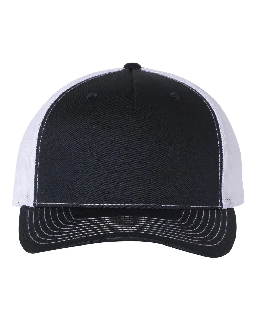 Richardson 112 FP Snapback Curved Bill Hats with your logo on patches Canada