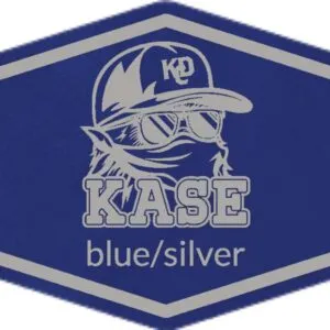 Custom Leather Patch Hats Canada Blue Silver Leather