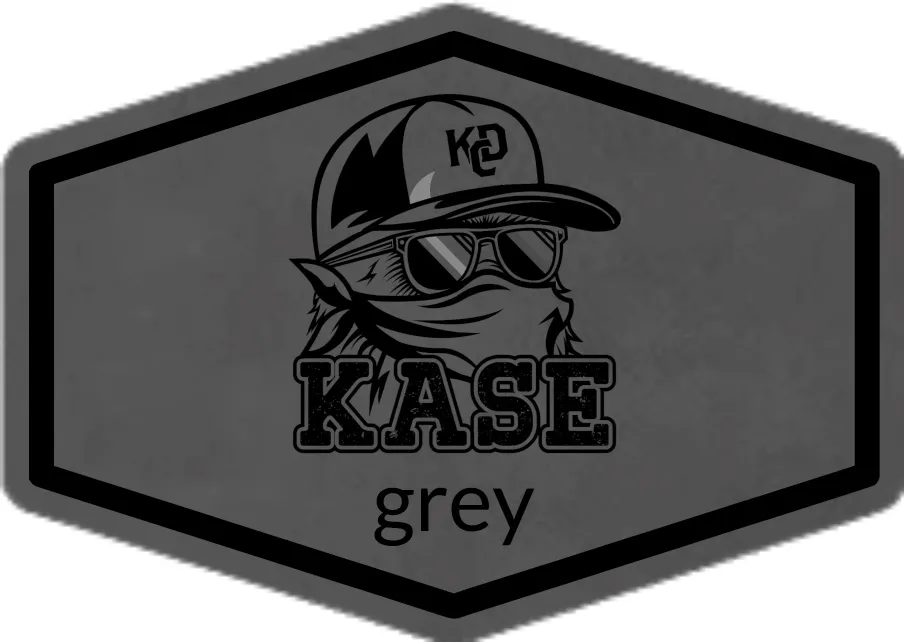 Custom Leather Patch Hats Canada Grey Leather