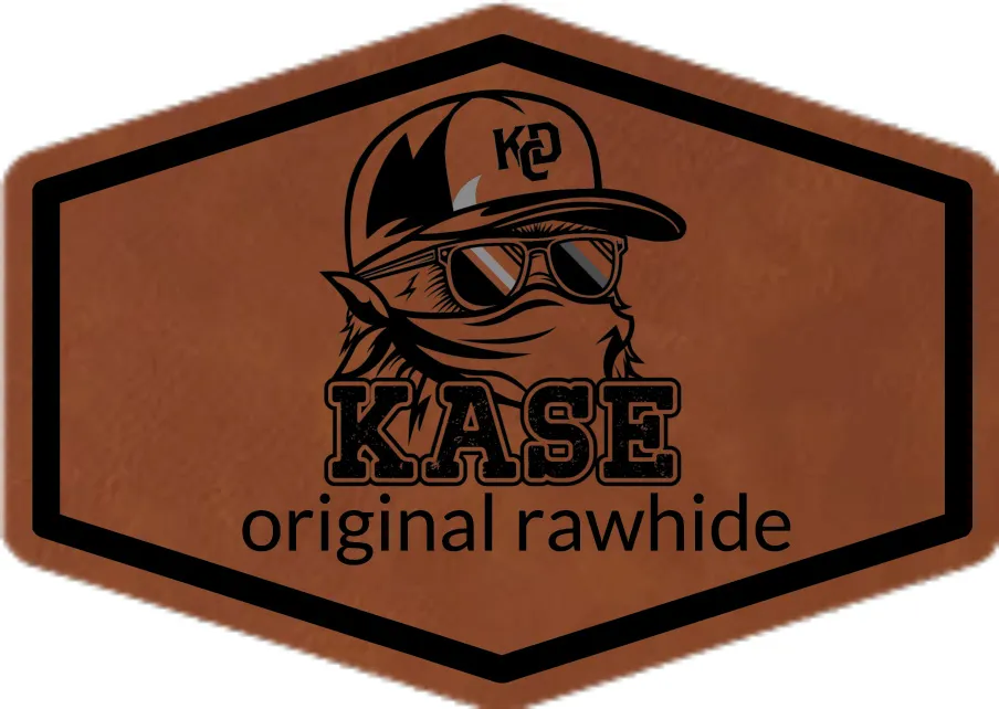 Custom Leather Patch Hats Canada Original Rawhide Leather