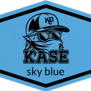 Custom Leather Patch Hats Canada Sky Blue Leather