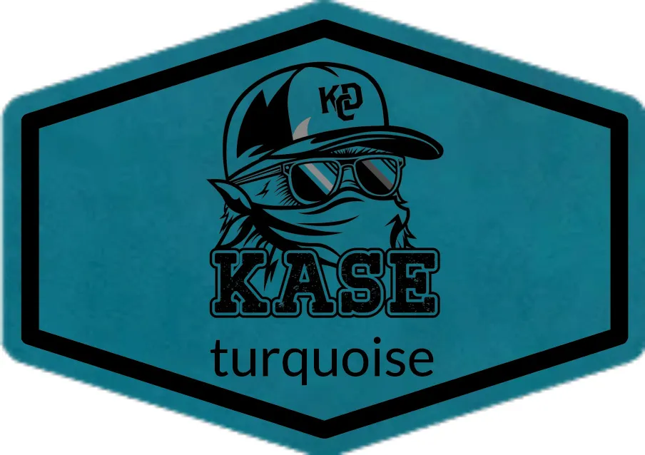 Custom Leather Patch Hats Canada Turquoise Leather