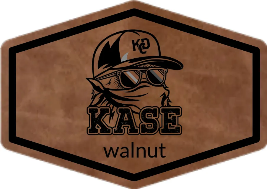 Custom Leather Patch Hats Canada Walnut Leather