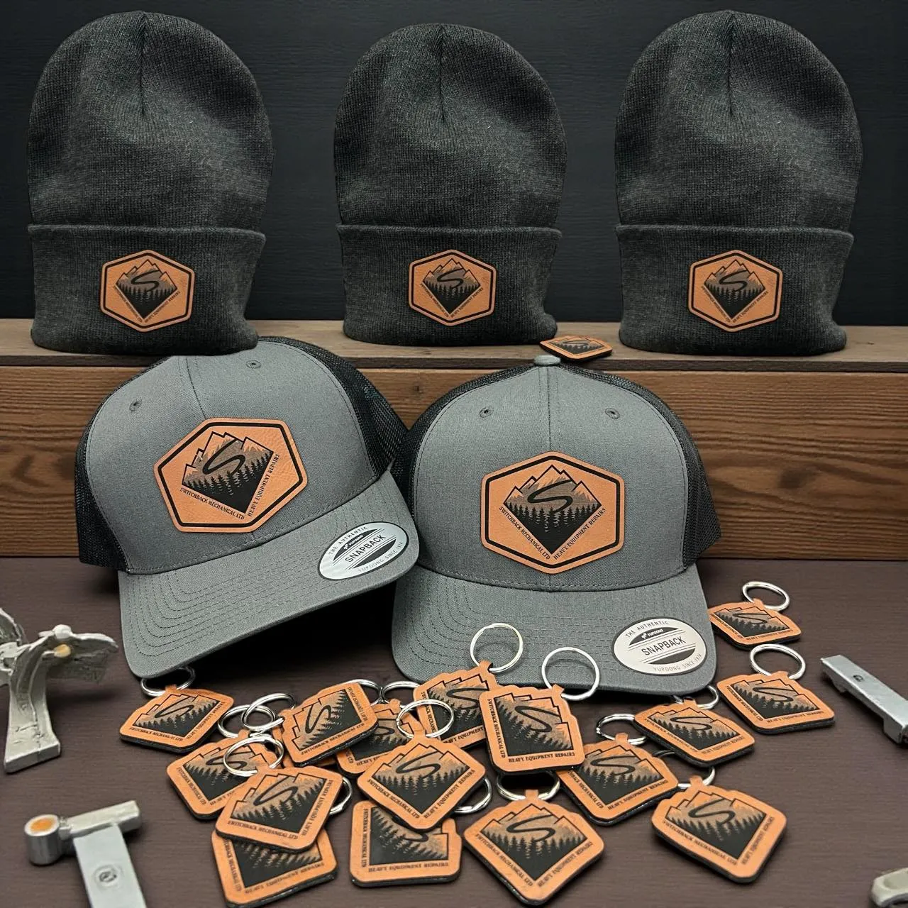 KASE Custom Canada Hats for Switchback Mechanical