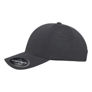 Flexfit Delta 180 Perforated Back Custom Leather Patch Hats Canada